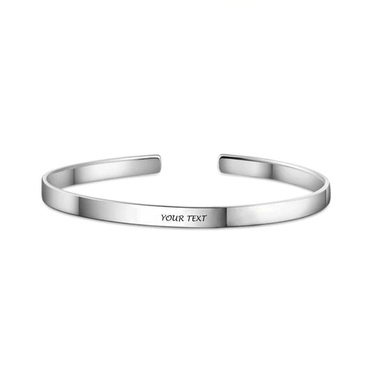 Simple Open Bracelet