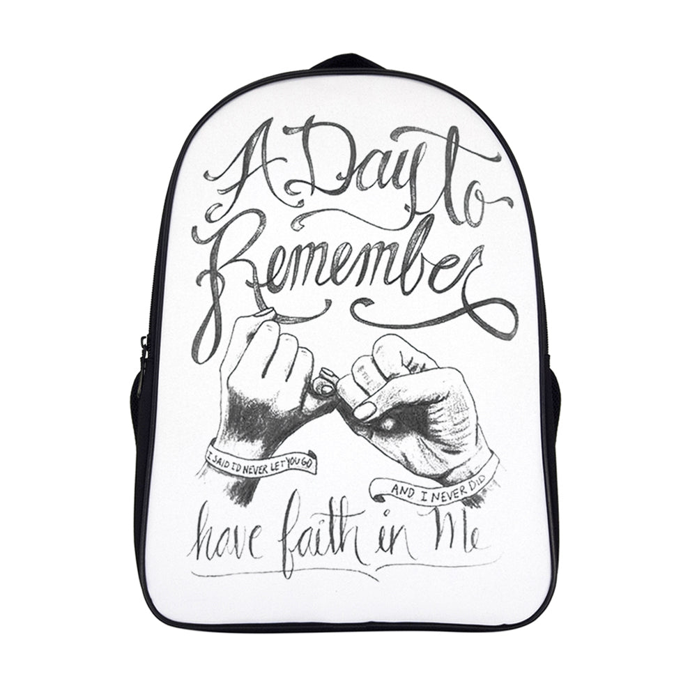 16 Inch 2 Compartment Backpack