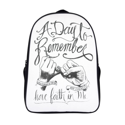 16 Inch 2 Compartment Backpack