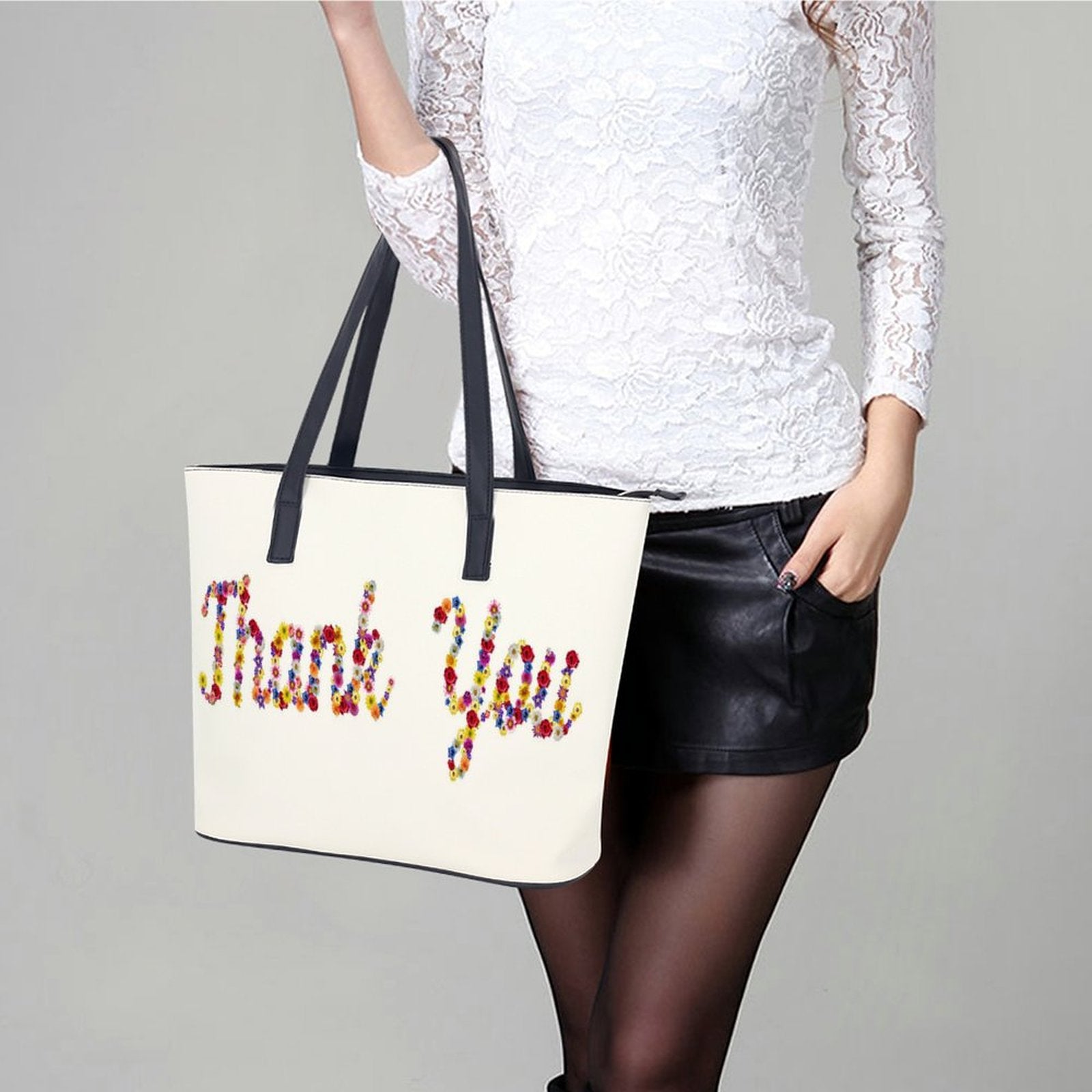 Leather Lady's Handbag